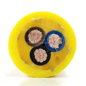 Hot Sales Industrial 3-core 3*16/25+1*10/16 Tinned Copper PVC Jacket Reel Cable Crane Cable Reel Steel Wire for Cranes Forklifts