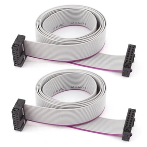Custom 2 3 4 5 6 7 8 9 10 12 13 14 15 16 18 20 24 30 40 Pin Flat Ribbon Idc Cable with Flexible Flat Cable