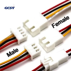 5Pair XH2.54 2/3/4/5/6 Pin Pitch 2.54mm Wire Cable Connector XH Plug Male Female Battery Charging Cable 100mm/200mm/300mm Length