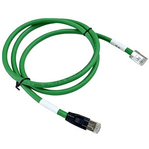Factory-Direct Gold Outdoor Waterproof IP67 IP68 M20 RJ45 Ethernet Connector and Cable for Industrial Networking Plant Hub