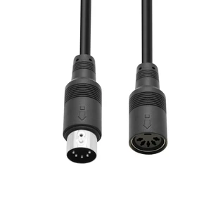 5P DIN Audio and Video Line Transmission 5-core Stage Atomizing signal Line with Shielded Beauty Device