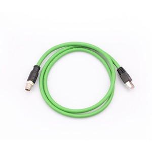 IP67 Industrial Ethernet Cable M12 D Coded RJ45 Connector