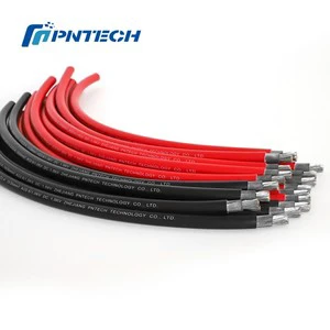 Anti-Ageing Solar Battery Cable H1Z2Z2-K BVR RV 1x35mm2 Tinned Copper Wire DC 1500V Halogen Free Cables