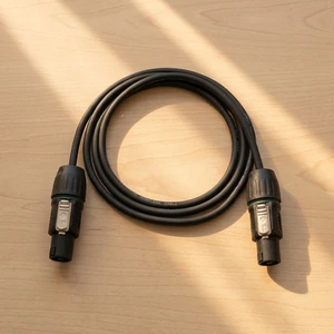 Nylon Housing IP65 Rated Speaker Cable Audio Male to Male Speaker Audio Connector for Indoor Outdoor Stage Performance