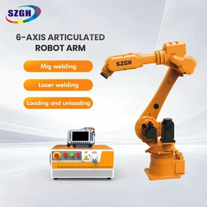 SZGH Industrial Machine Grinding Robotic Arm 6 Axis Cnc Welding Robot Arm Pick And Place Palletizer Robotic