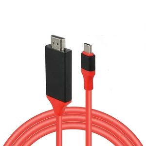 2m 4k Usb 3.1 Typ c to hdmi Converter Cables Usb Type c to hdmi 4k Cable for HDTV Monitor Mobile Phone