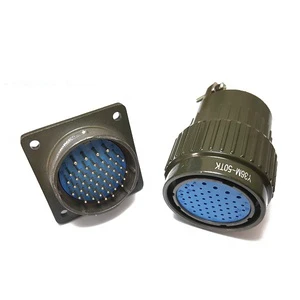 Y36M-50TK Y36M-50ZJ 50 Pin Servo Connector Aviation Plug Socket Quick Snap Fit Connector