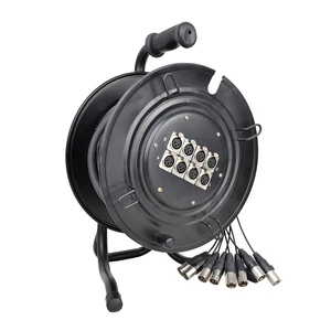 Mini Reel Audio Reel Snake Cable With 10 Meters RS07-8X-10M