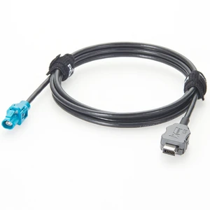 Ix Industrial to H-MTD Male Female Plug Connector Hirose IX40G-A-10S-CV(7.0) E6K10A-1CAZ5-Z Cat6a Automotive Ethernet Cable