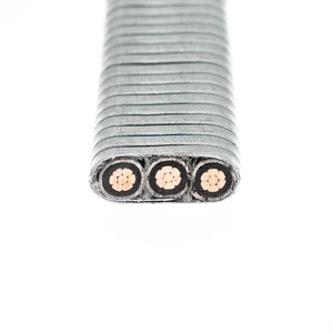 Reda ESP Cable-MLE Cable with Copper Conductor and Rubber Insulation Medium Voltage 5kV for ESP Oil Field Systems