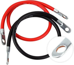4/6Awg/Gauge Battery Cables Customized Panel Inverter Battery Solar Wire Cable Photovoltaic Auto Battery Cable