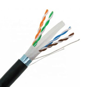Top Quality Industrial-grade Wear-resistant CAT6 F/UTP Ethernet Cable for Outdoor Park Network Infrastructure Construction