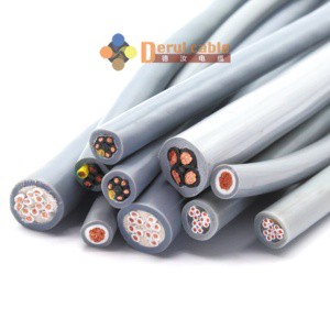 PUR Jacket Highly Flexible Hybrid Cable Signal and Power Cable for Industrial Robot Bend Resistant ISO ROHS CE Certified