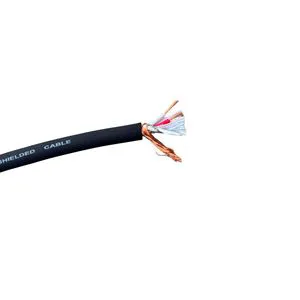 100M Roll 110 Ohm DMX Audio Cable 24AWG Shielded Braided PVC Coil Professional Audio Home Theater Systems