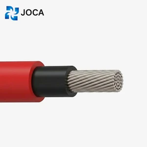 JOCA H1Z2Z2-K Solar PV Cable 6mm 4mm Stranded Copper Conductor XLPO 1500V IP68 500m for Power Station Solar Panels