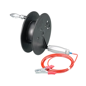 New Handy Manual High Accuracy Ergonomic Reel Grounding Cable for Efficient Testing Machine Remote Control 1.5m Length Burkle