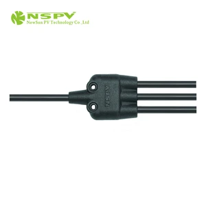 Solar Cable Harness 3 to 1 Suitable Cable Cross Sections 2.5~16mm2 14~6AWG for Solar Panel Parallel Connection