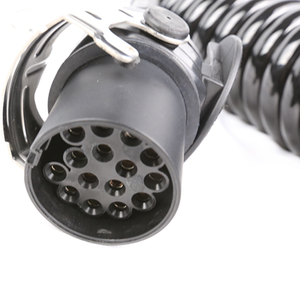 12/24V Factory 15 Pin Trailer Lighting Cable Multi Core Spiral Extension Cable