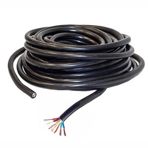 Flexible Vehicle Cable Copper Core 7-Pin Trailer Cable for Cars Wholesale Power Cables