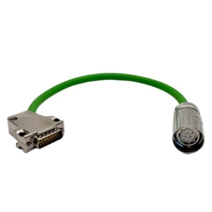 BAYMRS 12-Pole M23 DIN Signal Servo Connector Plug to DSUB9/15/25Pin with Servo Control Cable IP67 1000V