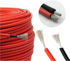 UV Resistant Twin Core Solar Cable 4mm2