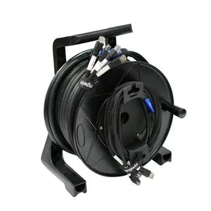 Directional Stage Audio XLR Cable with RJ45 Connector 100m Coaxial Multifunction LAN Speaker Charger for Outdoor Networking
