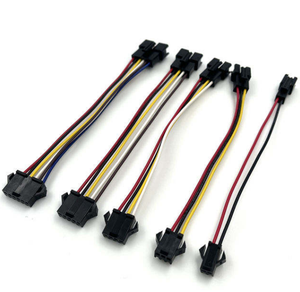 PLC Control System Wiring Harness Delta Cables JST Connectors for Industrial Machinery Motorcycle Computer Automation Panels