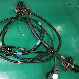 High Flexibility Industrial Robot Cable Harness Waterproof Oilproof Bending Resistance Copper Motorcycle Cable Assembly