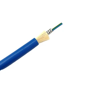 Factory Direct Indoor Spiral Armoured 12 Core Anti-rodent Fiber Optic Cable