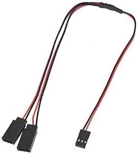Servo Y Harness RC Servo Extension Splitter Cable Lead Connector R Servo Extension Cable