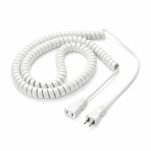 High Reliability 1.5m DC Power Elastic Coiled Cord Cable For Professional Equipment