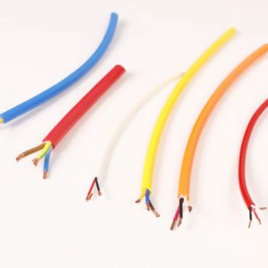 ZFXL RVV PVC Flame-Retardant Colored Spring Spiral Multi-Color 2-Core 3-Core Telescopic Power Cord Pure Copper Cable