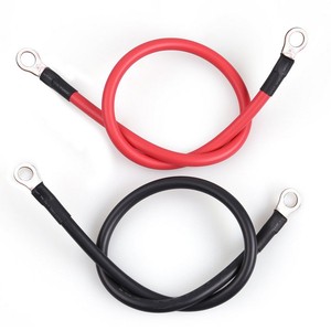 Battery Cables 6 AWG Power Inverter Cables with Terminals for Motorcycle, Automotive, Marine, Solar Cable