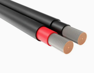 0.6/1kv Single Core XLPO Solar Cable 6mm2 Tinned Copper Black Red Photovoltaic Electrical Wire Heat Resistant for Solar Energy