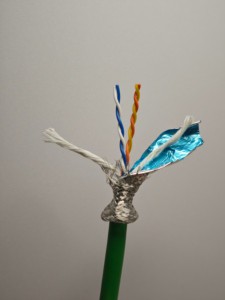 Industrial Ethernet Cable 2*2*0.2mm² 30V 105℃ CE Certified