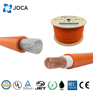 Solar Battery Cable Energy Storage 16mm 25mm Stranded XLPO Low Voltage Cable Building Use Copper Flexible DC Wire Power Cable