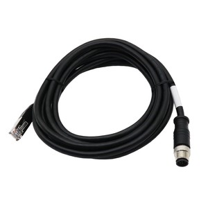 M12 8-Pole Male a Code RJ45 Ethernet CAT6/6E/7/8/5E Shielded Cable for Electronic Application with Cognex Industrial Camera