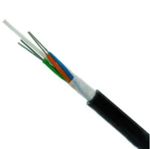 GYXTY 1 2 4 Outdoor Aerial Fiber Optical Cable With Steel Wire