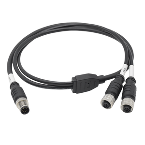 Industrial DIN Ethernet Cable M12 Brass Housing IP67 Rated Manufacturer From China