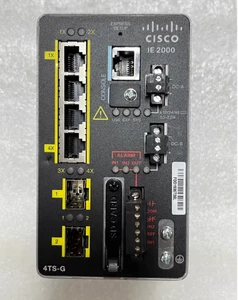 ClSCO IE-2000-4TS-B Industrial Ethernet Switch 4 Port Copper Layer 2 Managed Industrial Network Switch for Outdoor Factory