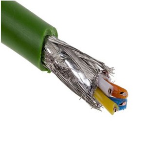 Industrial Ethernet cable CAT.5e SF/UTP PUR CHAIN PROFInet Type C FastConnect (SK) capable, flame-retardant