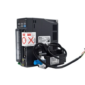 Delta 100w Servo Motor Kits 0.32N.m Servo Motor+Servo Driver with 3M Cable ASD-B2-0121-B ECMA-C20401GS for Vibrating Knife