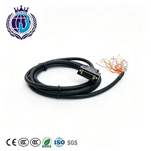 JZSP-CSI02-02-E CN1 I/O Signal Cable 2M MDR26 Pin Double-Shielded 1 Year Warranty for Servo Drive Industrial Automation