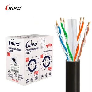 Wholesale Tested UTP Cat6 Cable - 23AWG Solid Copper, 305m/1000ft - Engineering-Grade LAN Cabling for Bulk Projects