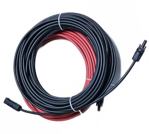 Solar System Cable PV1-F Certified Cable 4/6/10/16mm² Flexible Tinned Copper Connector Extension Cable Wholesale Zonne Kabel