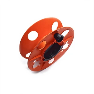 Heavy Duty Extension Cord Reel Handle New Model Storage Wheel Cable Reel NEMA Female End Type Rated Current 13A SJTW Wire Type