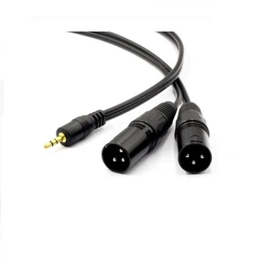 2M 5M 10M 7Pins DMX Stage Light Cables Male to Female XLR Cable