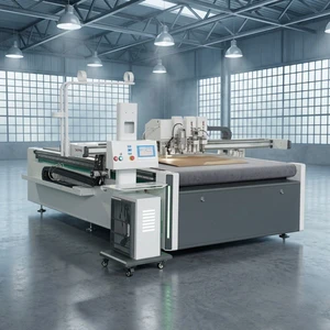 Corrugated Cardboard Carton Packing Boxes Pet Film Cutting Machine Digital Cutter for Sale