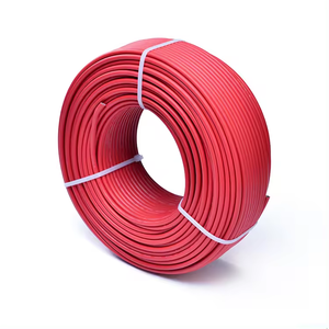 High Quality DC Solar Power Cable TUV CE Certified 1000V-1500V 4mm2-120mm2 PV Cable for Solar Raw Materials