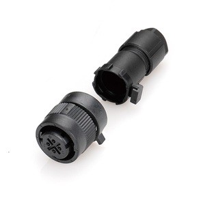 JAE JN1 4 Pin Circular Connector Straight Cable Mount IP67 Solder Type for FANUC Industrial